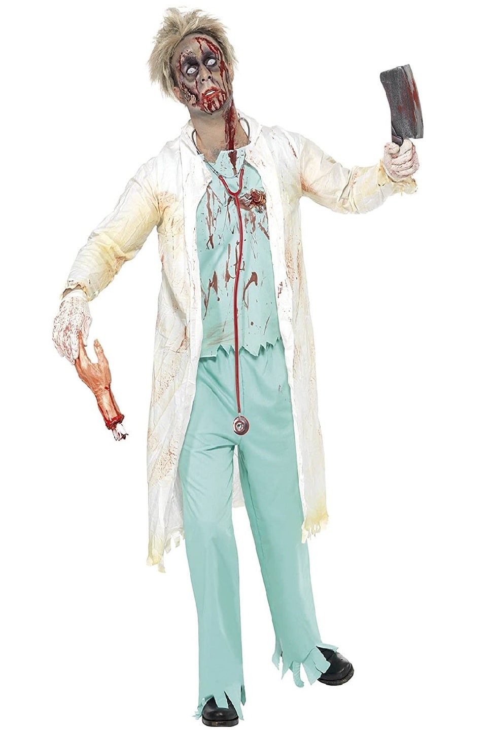 Disfraz de Zombie Médico para hombre - ????  ????
