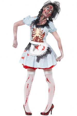 Disfraz de chica Zombie de Kansas para Mujer