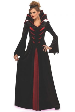 Disfraz reina vampiresa gótica