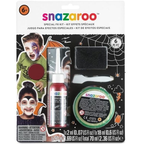 Maquillaje Snazaroo Kit efectos especiales sangre y heridas-min