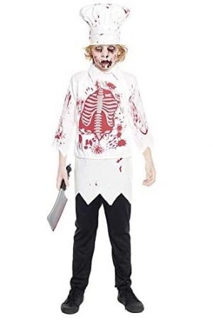 Disfraz Zombie Cocinero para niño