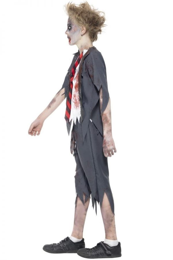 Disfraz de Colegial Zombie para Niño perfil