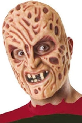 Disfraz de Freddy Krueger para adulto máscara