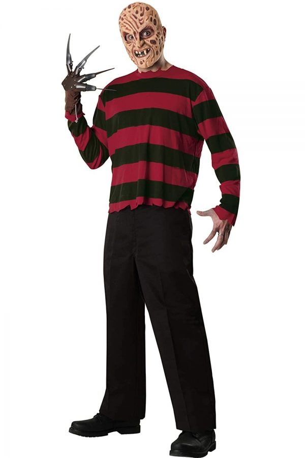 Disfraz de Freddy Krueger para adulto pie