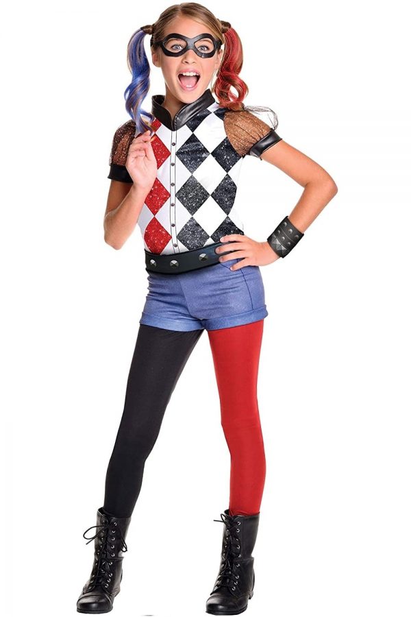 Disfraz de Harley Quinn classic para niña