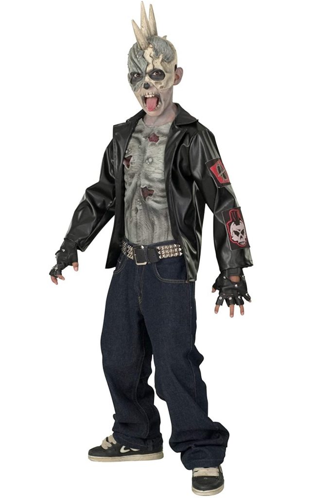 Disfraz de Punk Zombie paa Niños