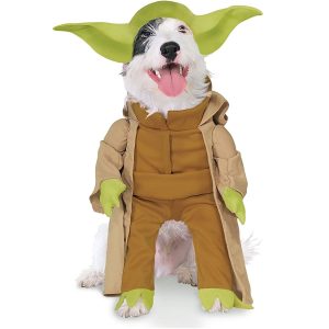 Disfraz de Yoda Deluxe para mascota