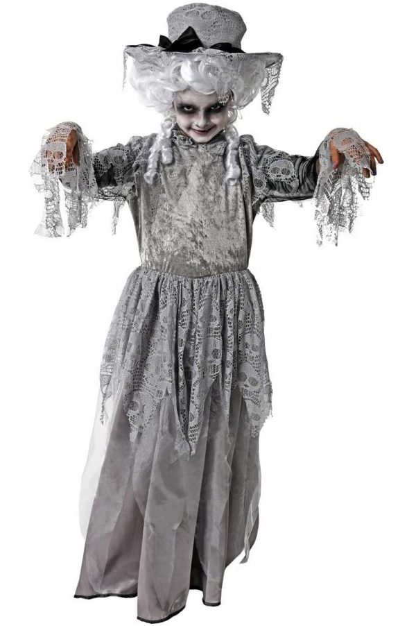 Disfraz de Zombie Victoriana para Niña