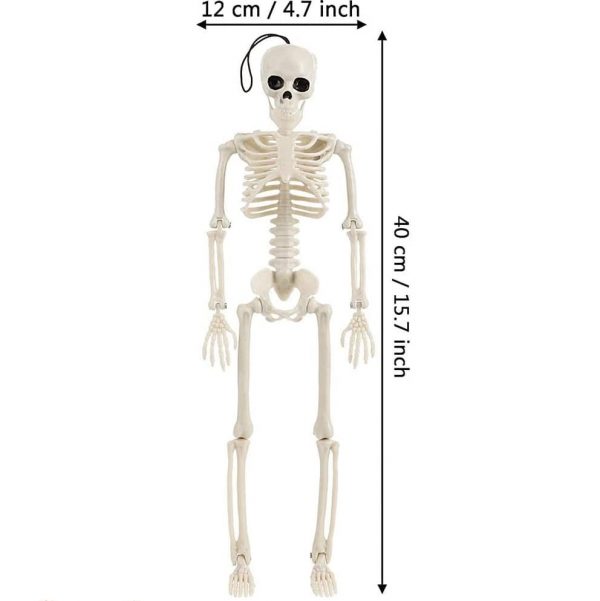 Esqueleto halloween 40 cm dimensiones