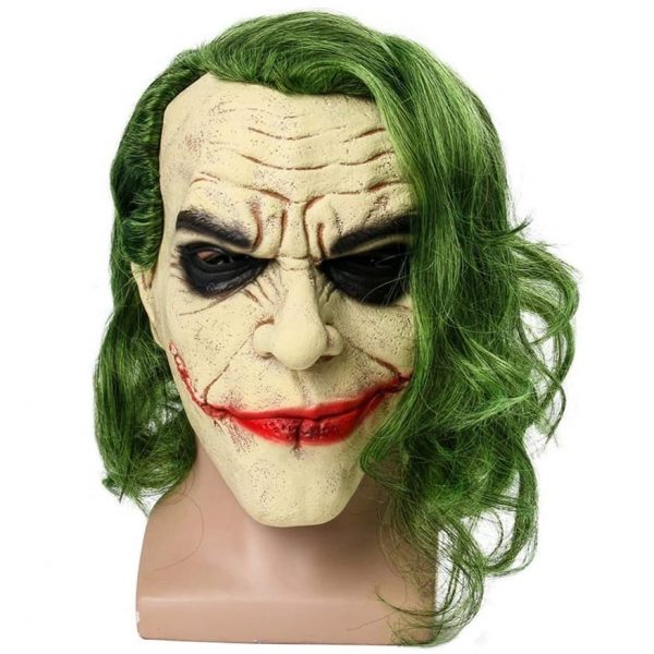 Máscara de Joker con peluca
