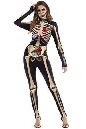 Disfraz de Esqueleto mujer