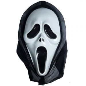 Máscara Scream con capucha