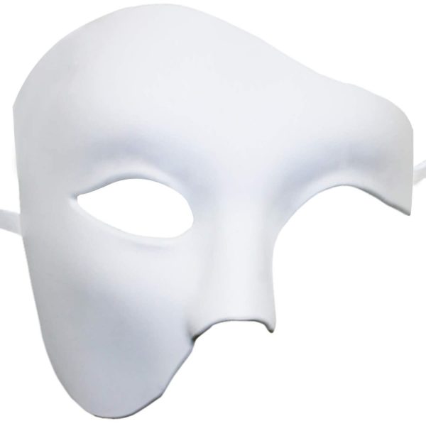 Máscara Blanca El Fantasma de la Ópera