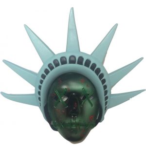 Máscara LA Purga con Led Estatua Libertad