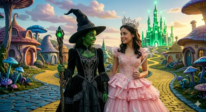 Disfraces de la pelicula wicked bruja verde y bruja buena